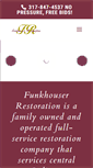 Mobile Screenshot of funkhouserrestoration.com